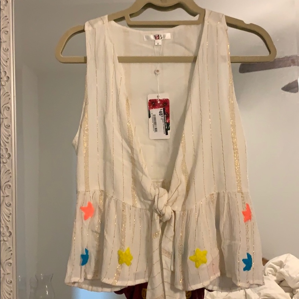 Star Tie Top